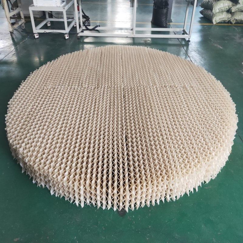 PVDF波纹填料：强酸强碱工况下长期增效的工具